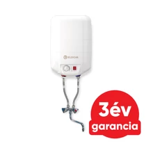 ELDOM 10 literes elektromos vízmelegítő - pult fölé telepíthető csapteleppel, B energia osztály / 1,5 kW / szabad kifolyású (72325NMB)