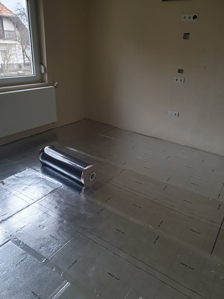 infrapanel kivitelezés